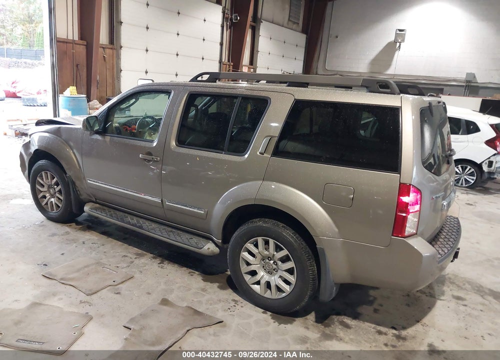 2009 NISSAN PATHFINDER LE VIN: 5N1AR18B89C601721