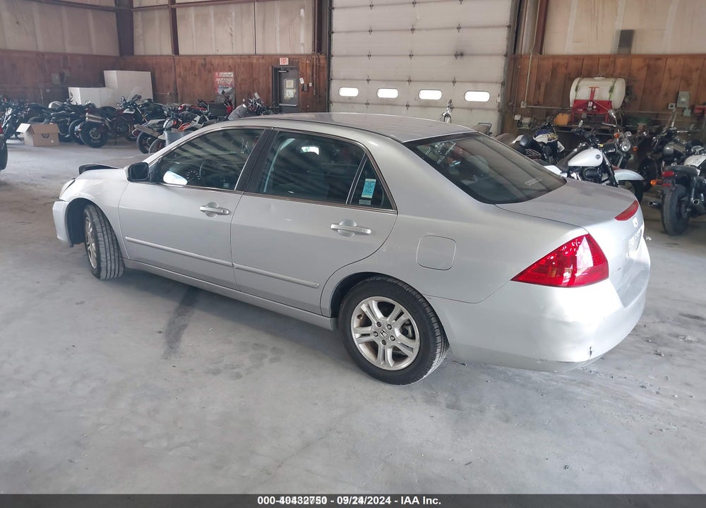 2006 HONDA ACCORD 2.4 SE VIN: 1HGCM56316A019371
