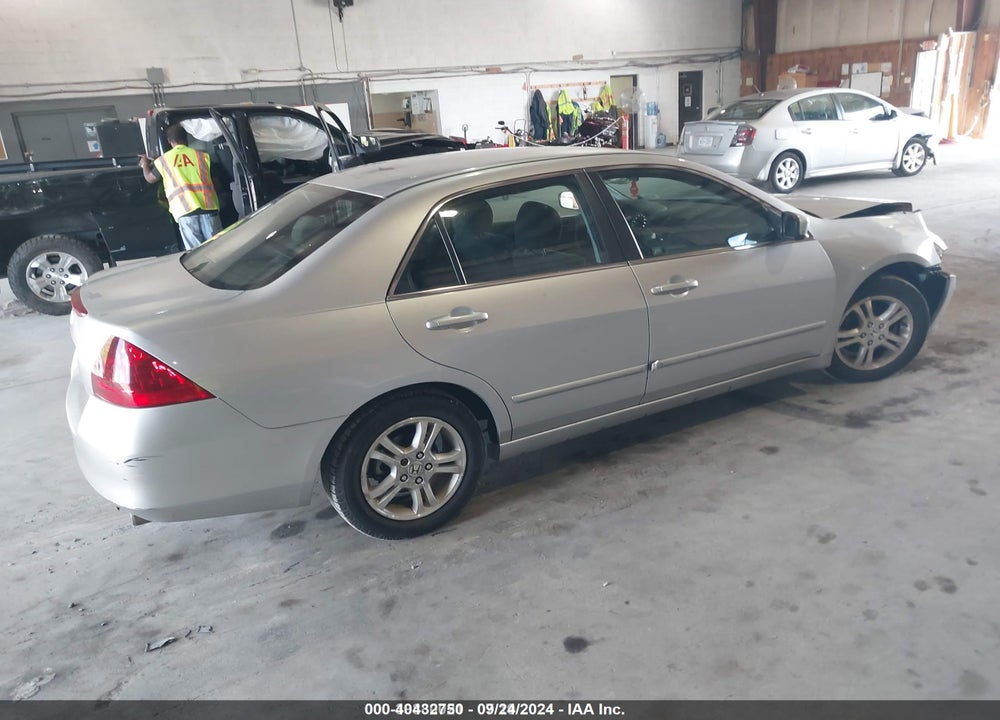 2006 HONDA ACCORD 2.4 SE VIN: 1HGCM56316A019371