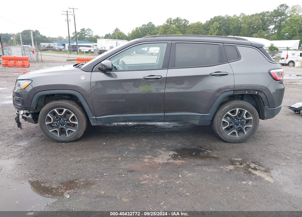 2019 JEEP COMPASS TRAILHAWK 4X4 VIN: 3C4NJDDB2KT748227