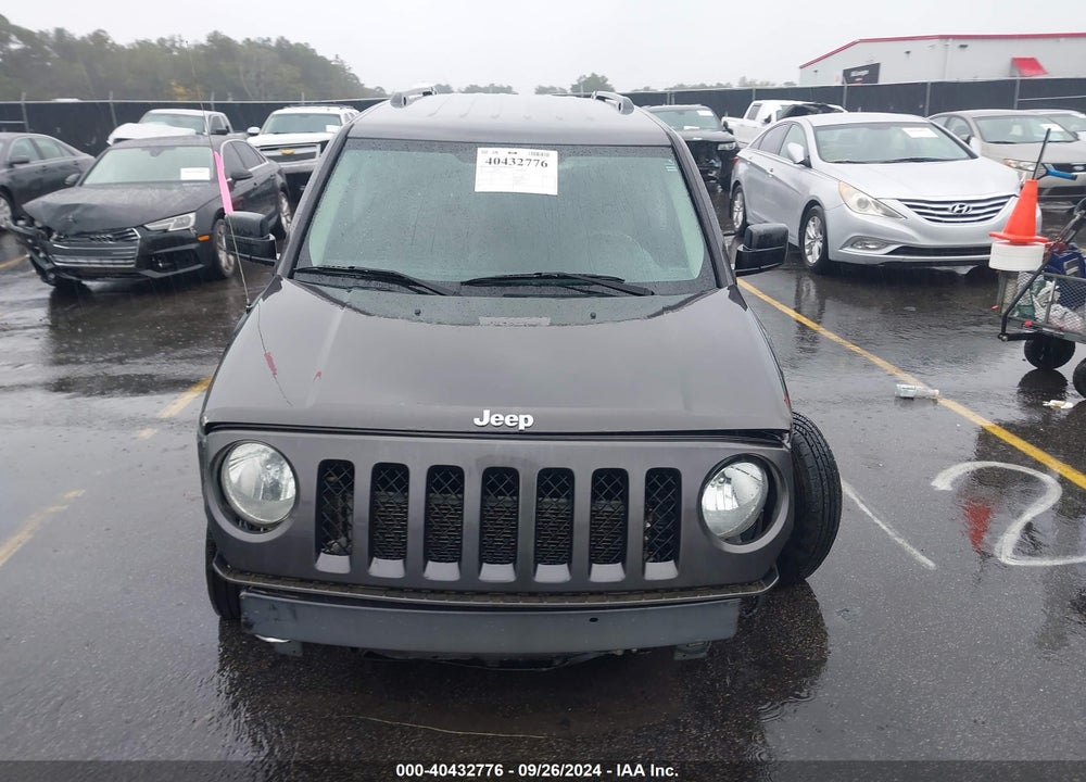 2017 JEEP PATRIOT SPORT FWD VIN: 1C4NJPBB6HD153030