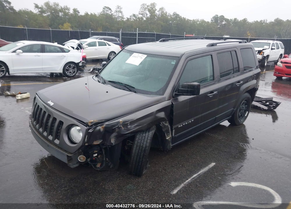 2017 JEEP PATRIOT SPORT FWD VIN: 1C4NJPBB6HD153030