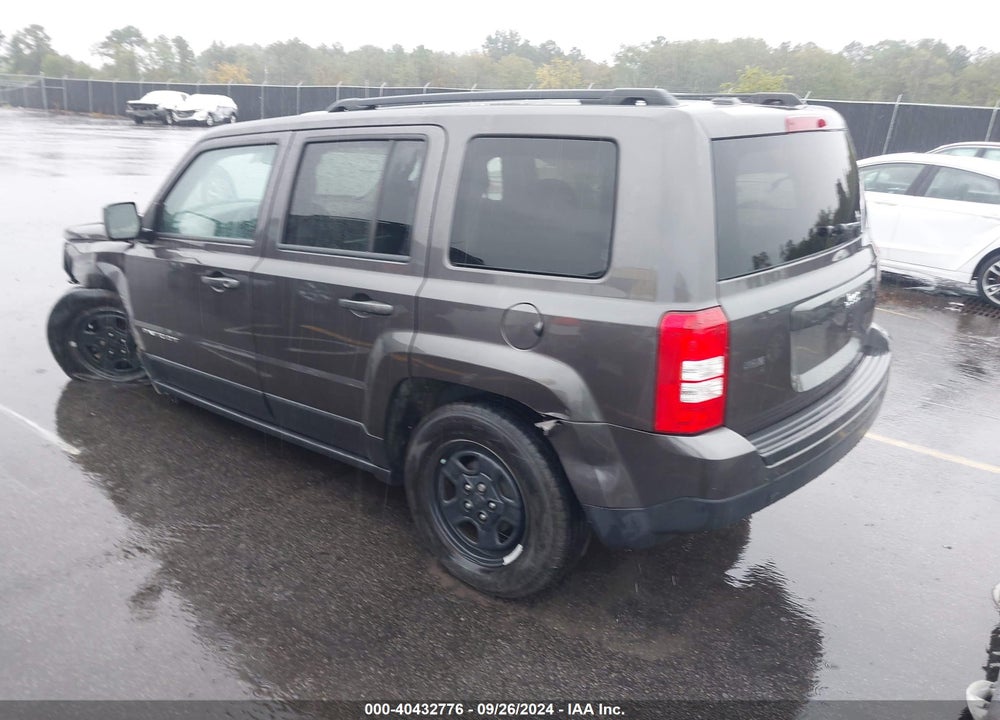 2017 JEEP PATRIOT SPORT FWD VIN: 1C4NJPBB6HD153030