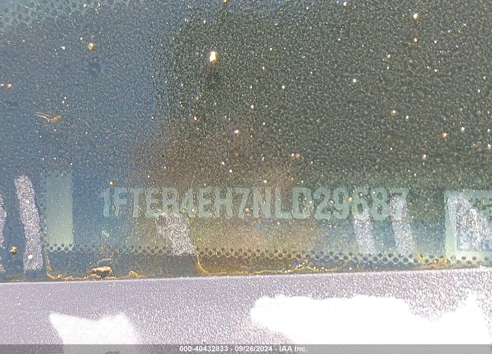 2022 FORD RANGER XL VIN: 1FTER4EH7NLD29687