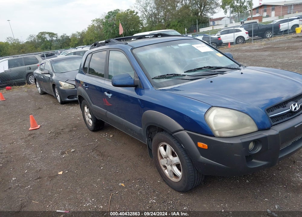 2005 HYUNDAI TUCSON GLS/LX VIN: KM8JN12D25U042693