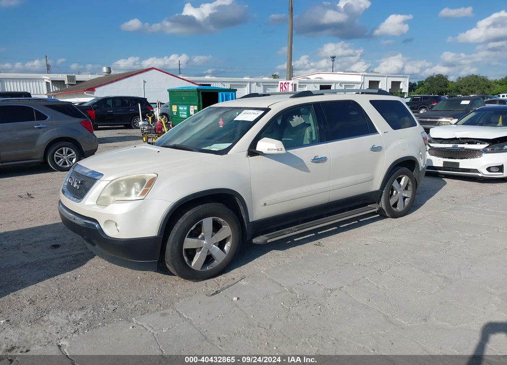 2010 GMC ACADIA SLT-1 VIN: 1GKLRMEDXAJ148100