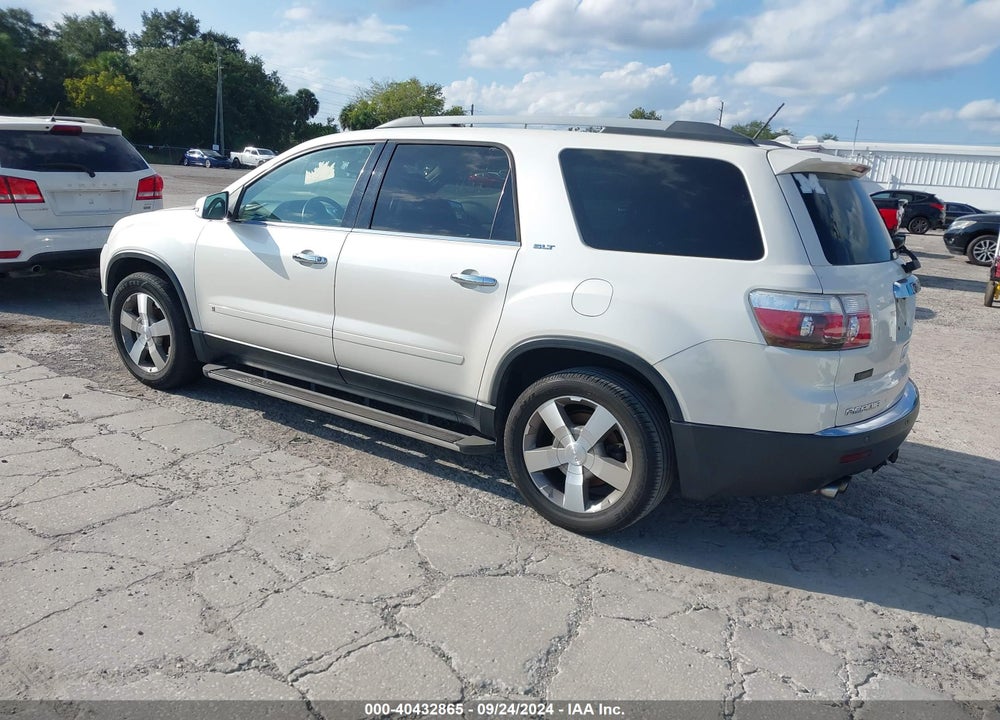 2010 GMC ACADIA SLT-1 VIN: 1GKLRMEDXAJ148100