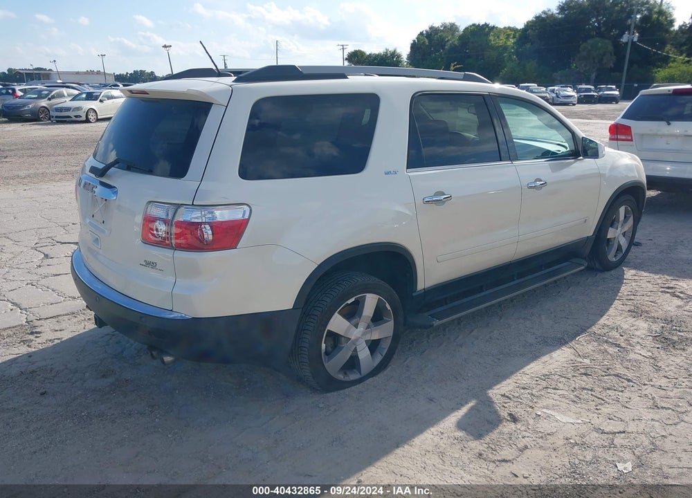 2010 GMC ACADIA SLT-1 VIN: 1GKLRMEDXAJ148100