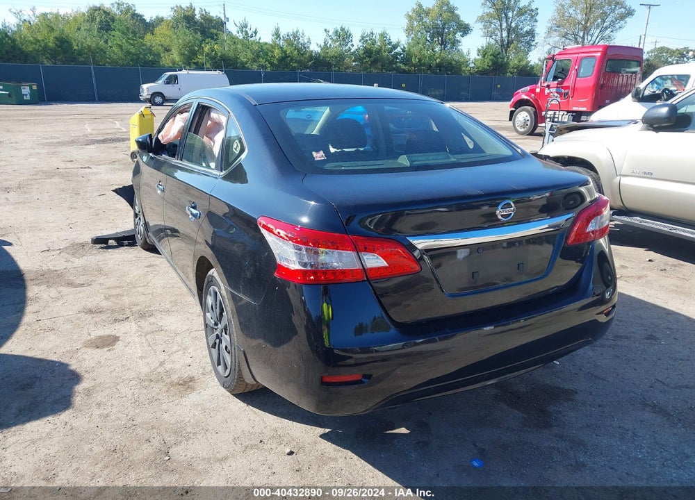 2015 NISSAN SENTRA S VIN: 3N1AB7AP8FY275281