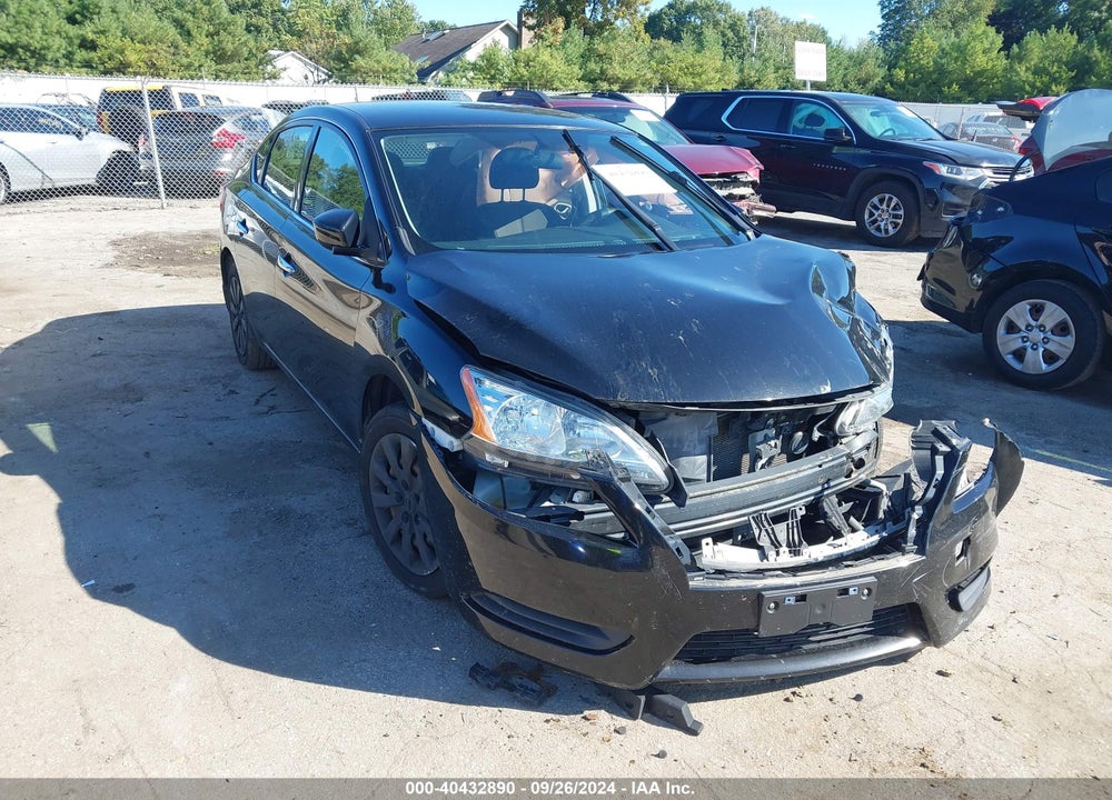 2015 NISSAN SENTRA S VIN: 3N1AB7AP8FY275281