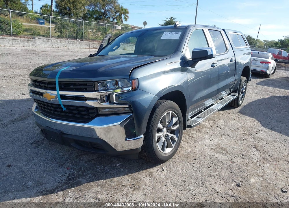 2021 CHEVROLET SILVERADO 1500 2WD SHORT BED LT VIN: 1GCPWCED2MZ408284