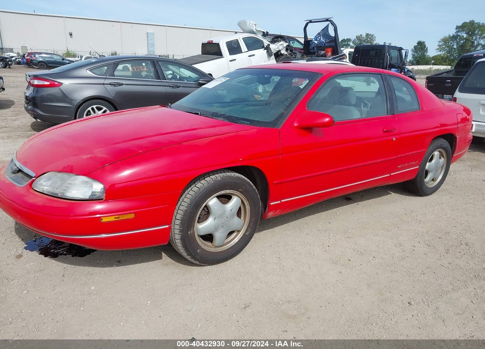 1997 CHEVROLET MONTE CARLO LS VIN: 2G1WW12M1V9111516