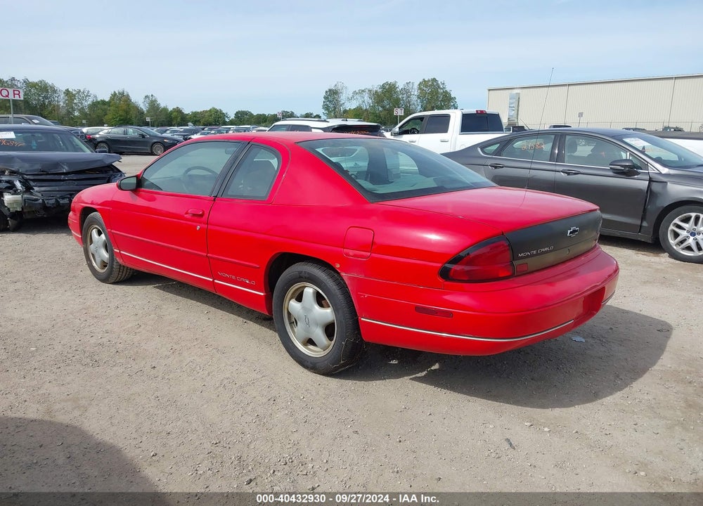 1997 CHEVROLET MONTE CARLO LS VIN: 2G1WW12M1V9111516