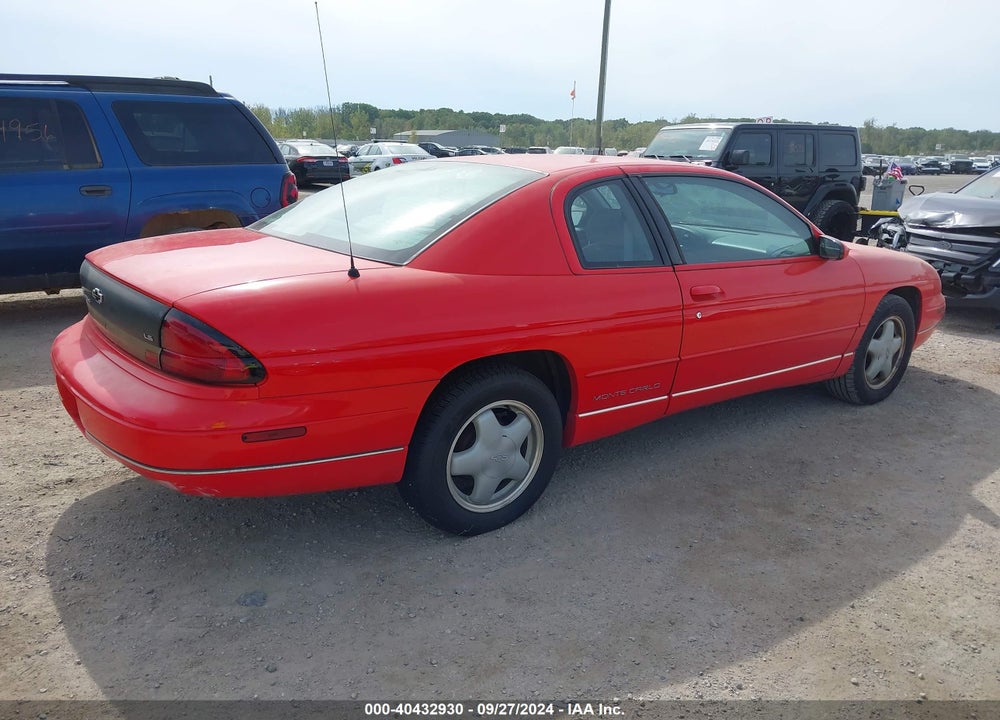1997 CHEVROLET MONTE CARLO LS VIN: 2G1WW12M1V9111516