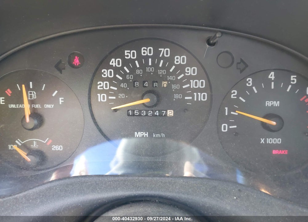 1997 CHEVROLET MONTE CARLO LS VIN: 2G1WW12M1V9111516