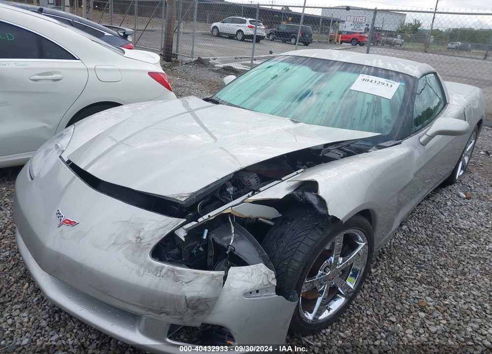 2008 CHEVROLET CORVETTE VIN: 1G1YY25WX85127527