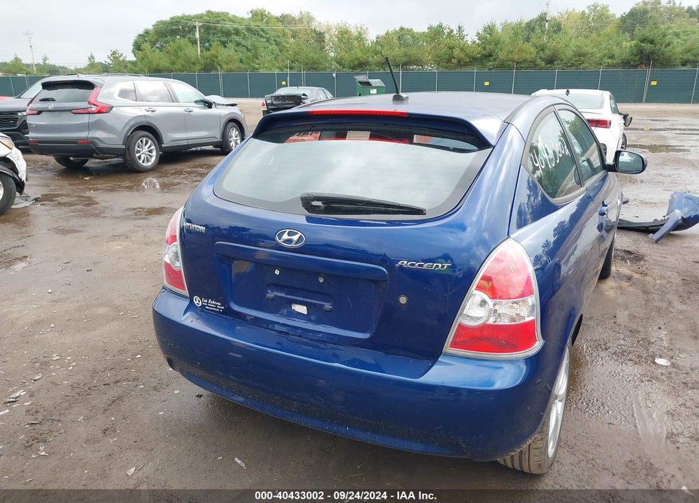 2010 HYUNDAI ACCENT SE VIN: KMHCN3AC4AU168304