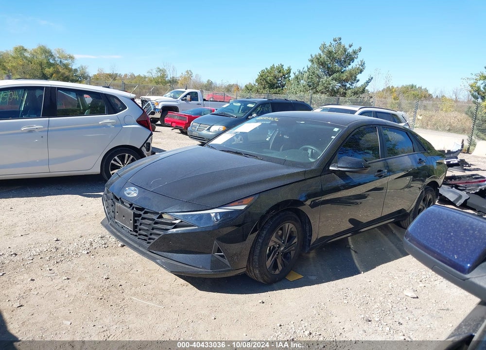 2022 HYUNDAI ELANTRA SEL VIN: 5NPLM4AG9NH075312