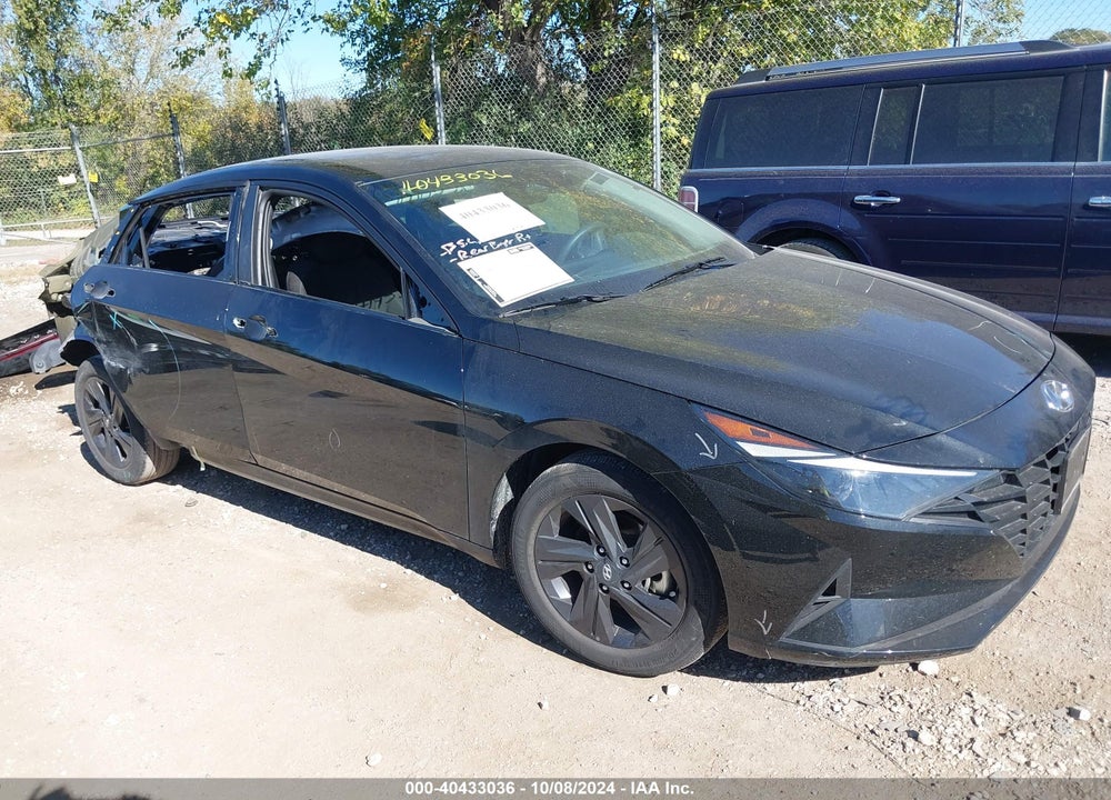2022 HYUNDAI ELANTRA SEL VIN: 5NPLM4AG9NH075312