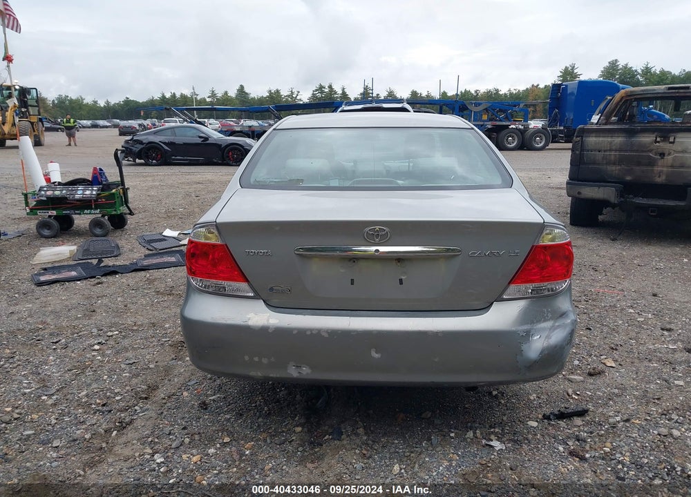 2005 TOYOTA CAMRY LE VIN: 4T1BE30KX5U954683