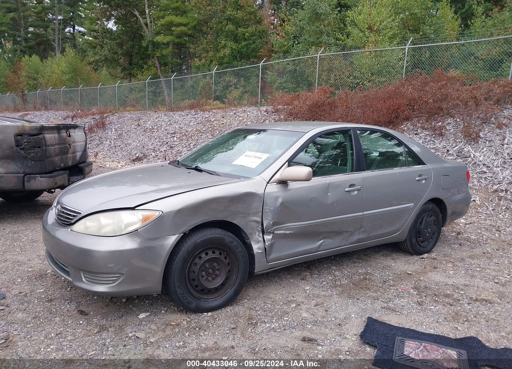 2005 TOYOTA CAMRY LE VIN: 4T1BE30KX5U954683