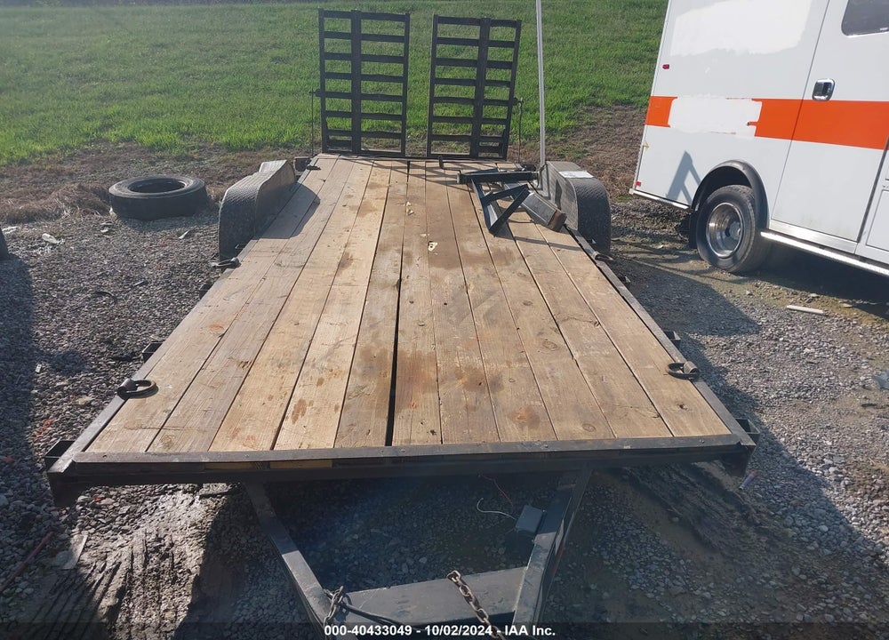 2021 J NT 20FT TANDEM TRAILER VIN: 7JN1X2026MM00054