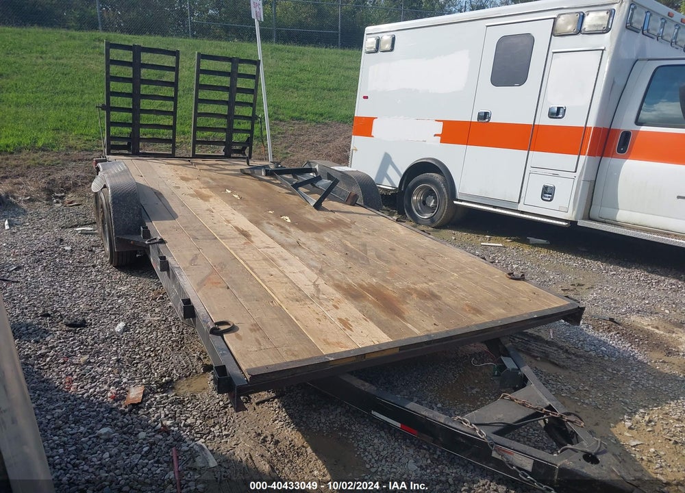 2021 J NT 20FT TANDEM TRAILER VIN: 7JN1X2026MM00054