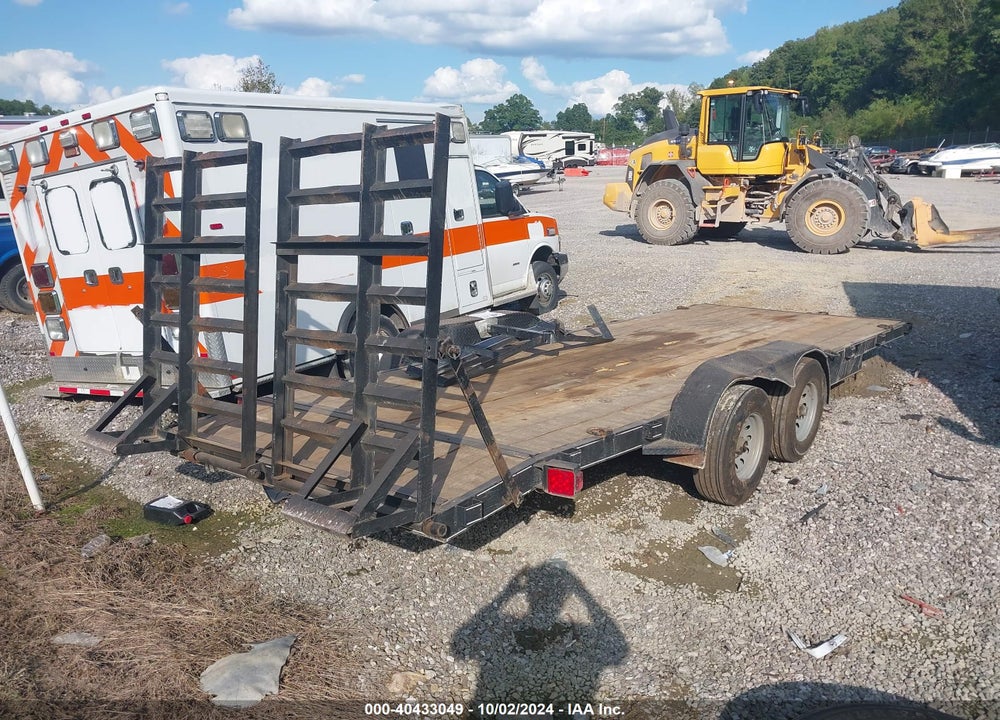 2021 J NT 20FT TANDEM TRAILER VIN: 7JN1X2026MM00054