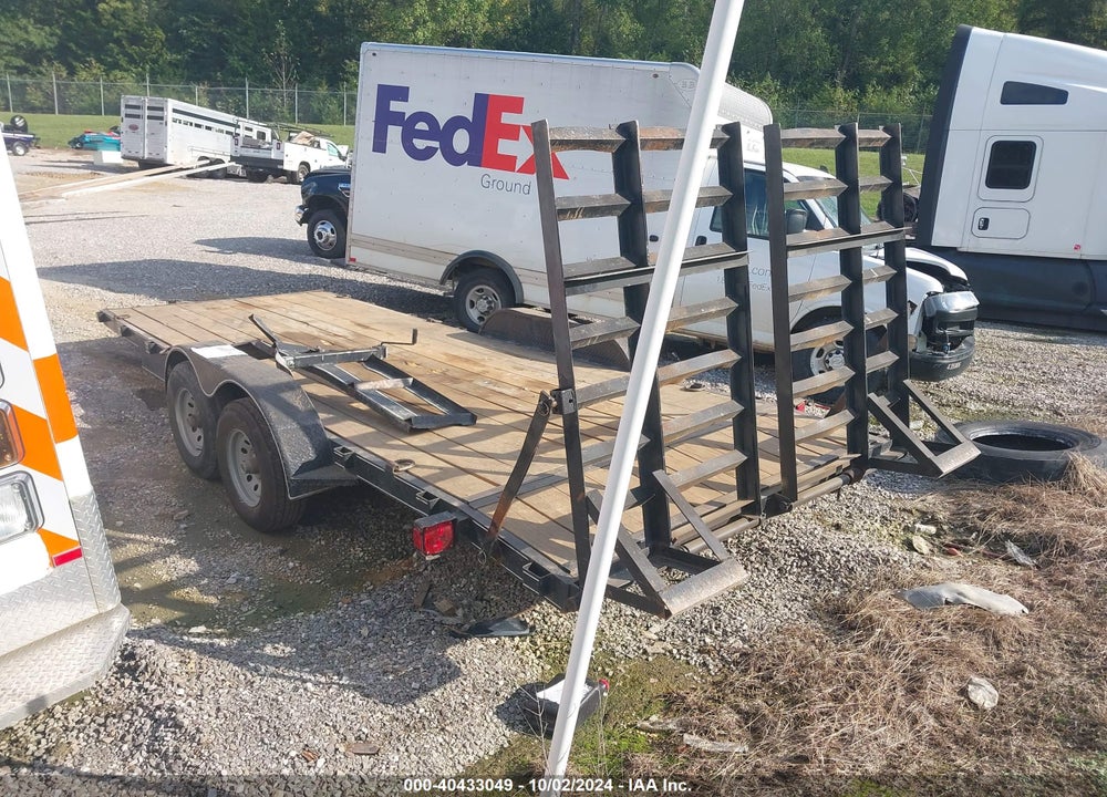 2021 J NT 20FT TANDEM TRAILER VIN: 7JN1X2026MM00054
