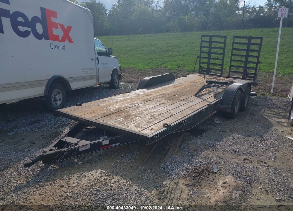 2021 J NT 20FT TANDEM TRAILER VIN: 7JN1X2026MM00054