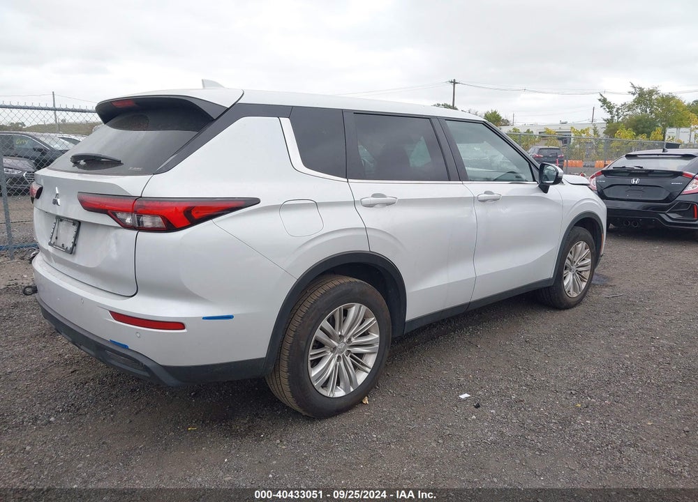 2023 MITSUBISHI OUTLANDER ES 2.5 S-AWC VIN: JA4J4TA87PZ009714