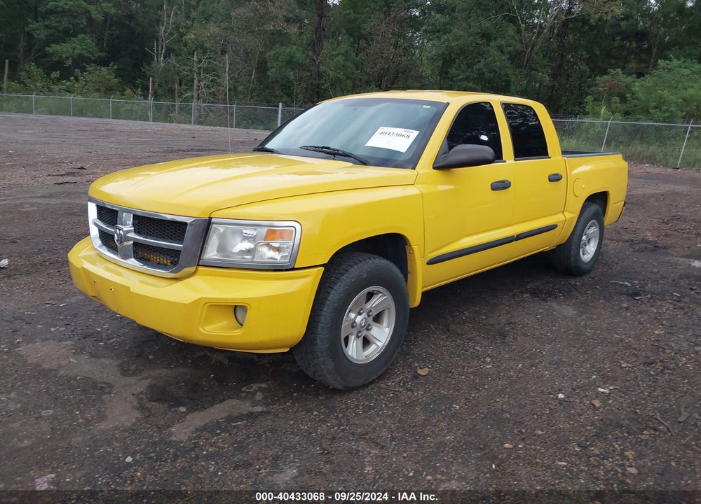 2008 DODGE DAKOTA SLT VIN: 1D7HW48N08S536137