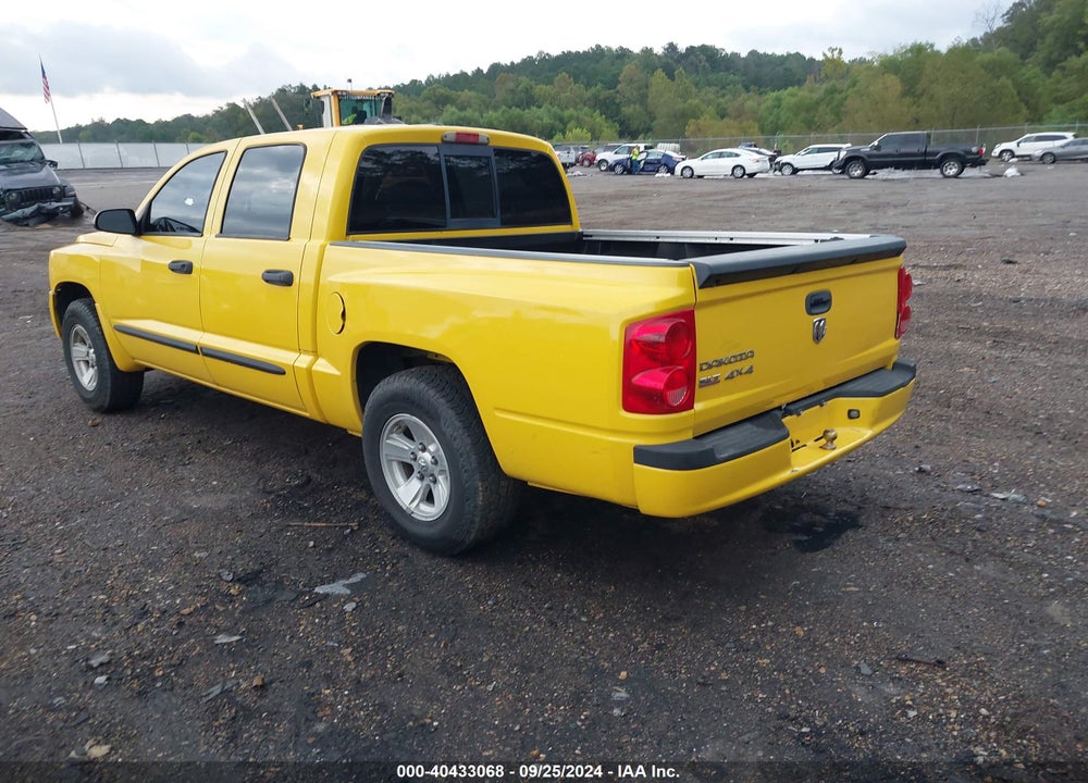 2008 DODGE DAKOTA SLT VIN: 1D7HW48N08S536137