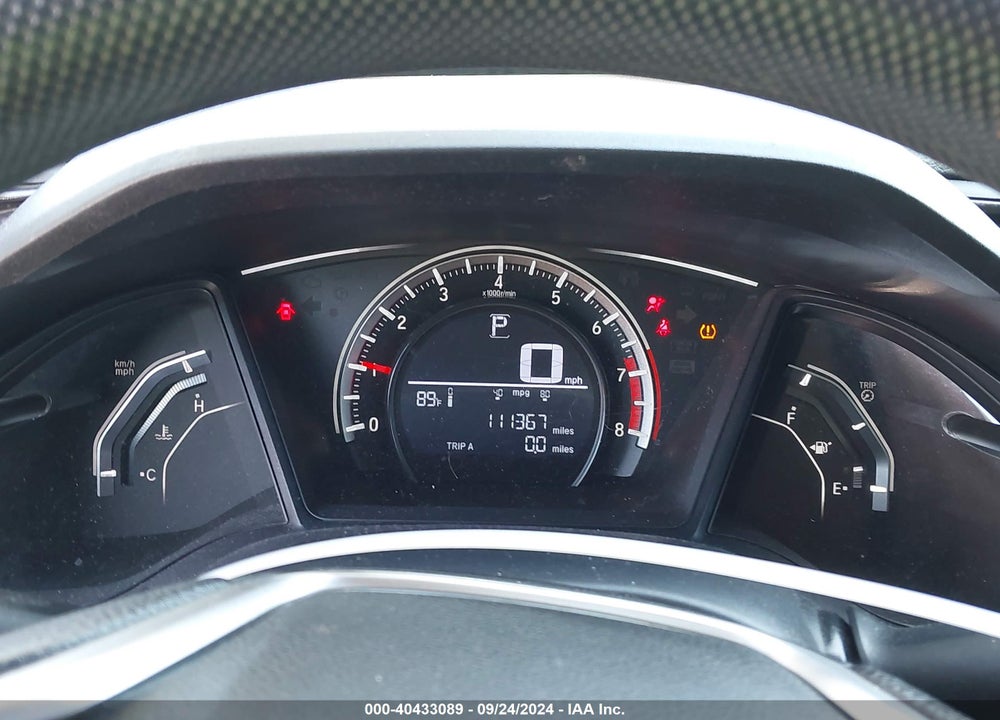 2016 HONDA CIVIC LX VIN: 19XFC2F5XGE091067