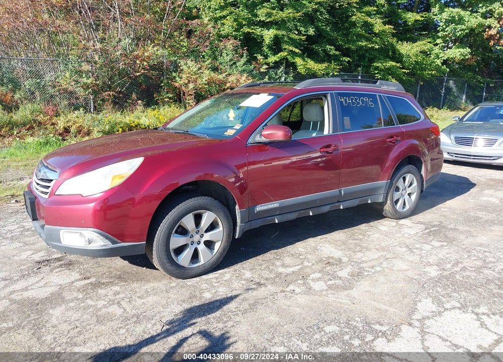 2011 SUBARU OUTBACK 2.5I PREMIUM VIN: 4S4BRBGC8B3372032