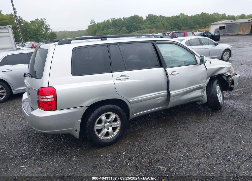 2002 TOYOTA HIGHLANDER V6 VIN: JTEGF21A820064401