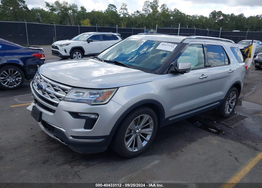 2018 FORD EXPLORER LIMITED VIN: 1FM5K7F81JGA46964