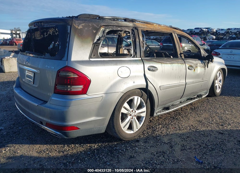 2011 MERCEDES-BENZ GL 450 4MATIC VIN: 4JGBF7BE5BA653442
