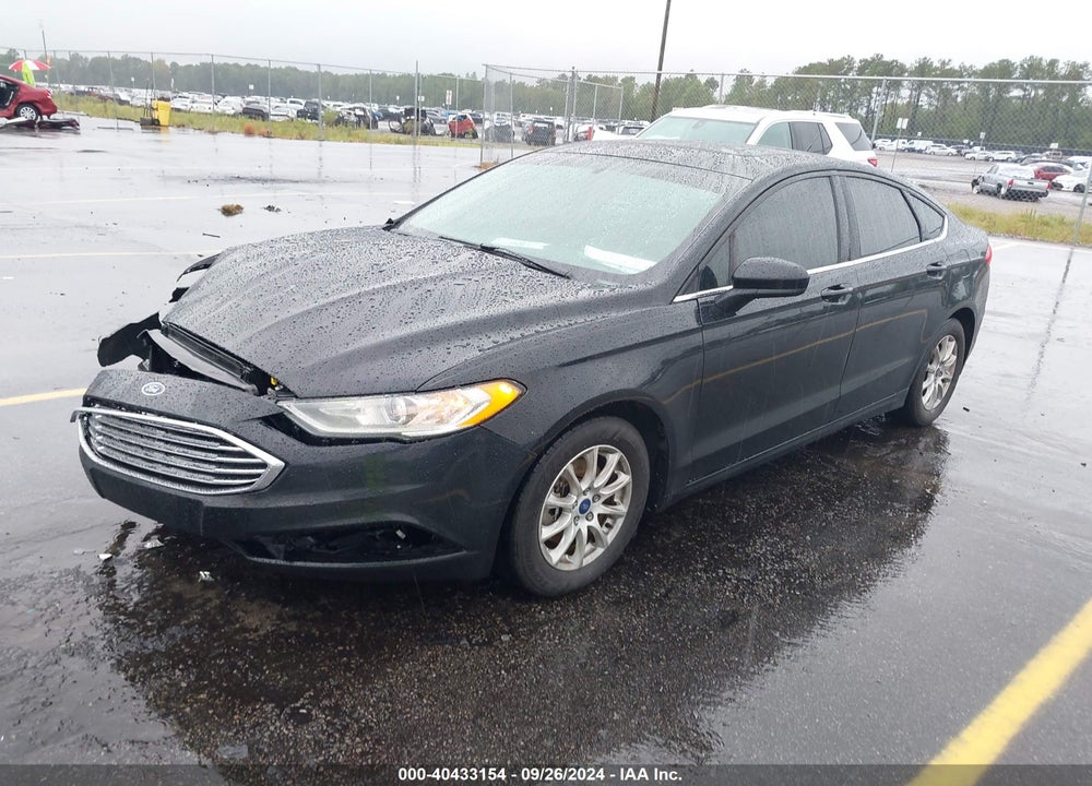 2018 FORD FUSION S VIN: 3FA6P0G78JR148543