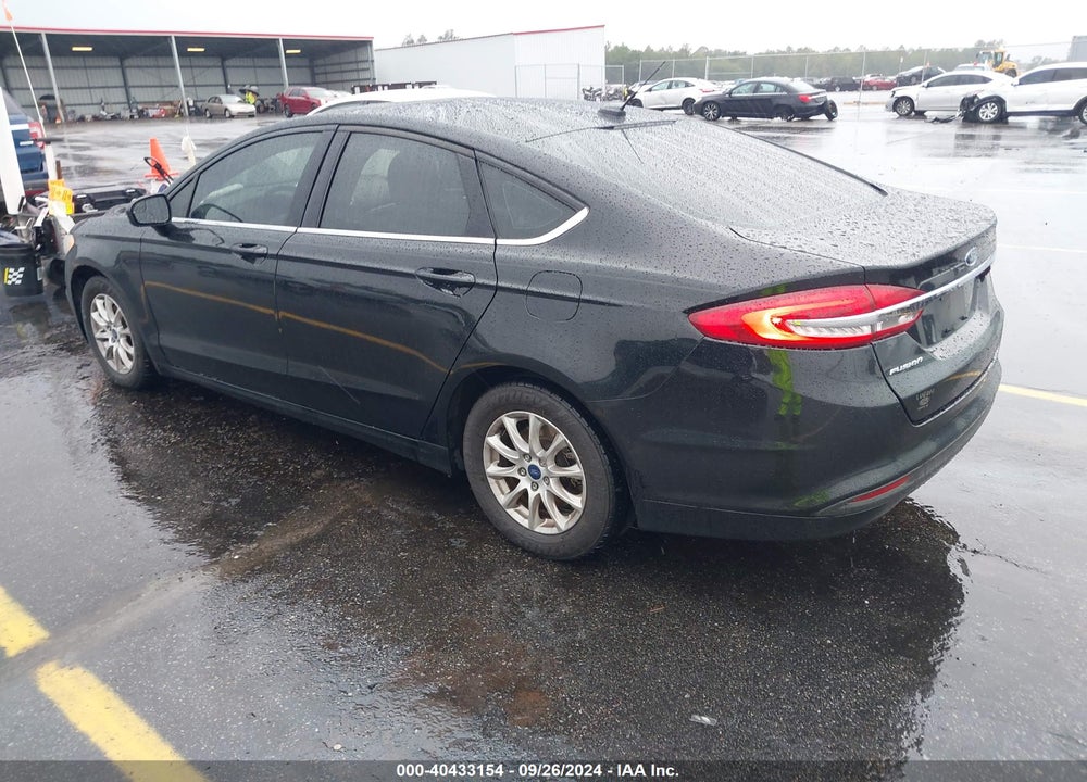 2018 FORD FUSION S VIN: 3FA6P0G78JR148543
