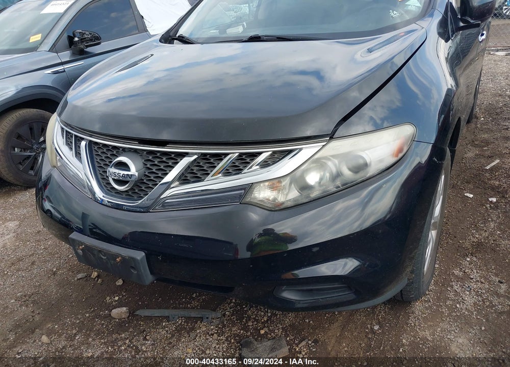 2012 NISSAN MURANO S VIN: JN8AZ1MW9CW233783