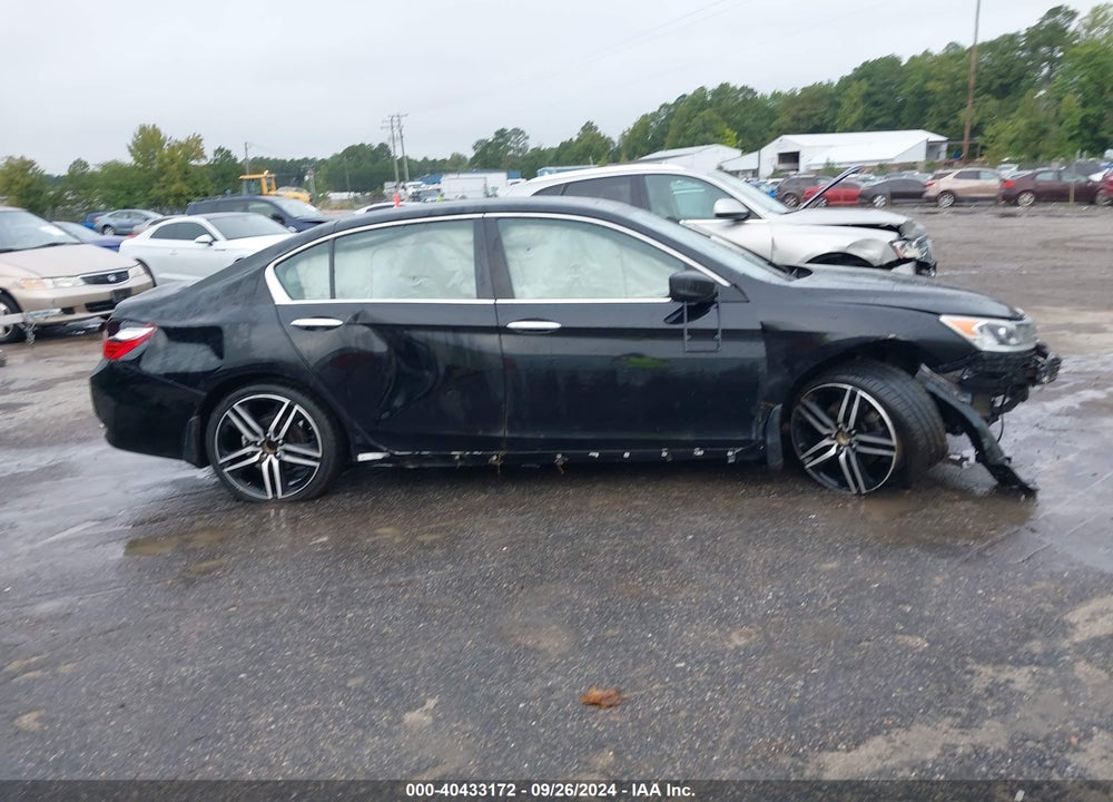 2016 HONDA ACCORD SPORT VIN: 1HGCR2F55GA017125