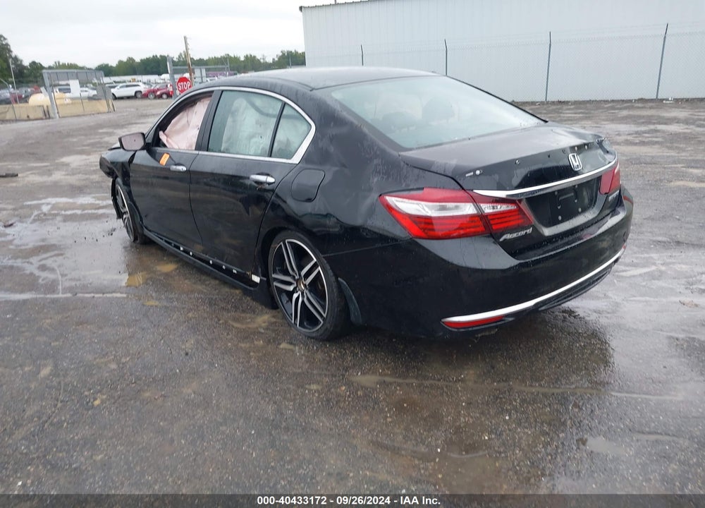 2016 HONDA ACCORD SPORT VIN: 1HGCR2F55GA017125
