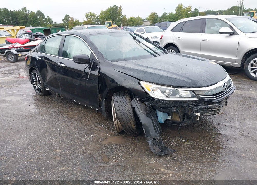 2016 HONDA ACCORD SPORT VIN: 1HGCR2F55GA017125