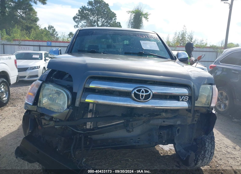 2006 TOYOTA TUNDRA SR5 V8 VIN: 5TBET34176S553499