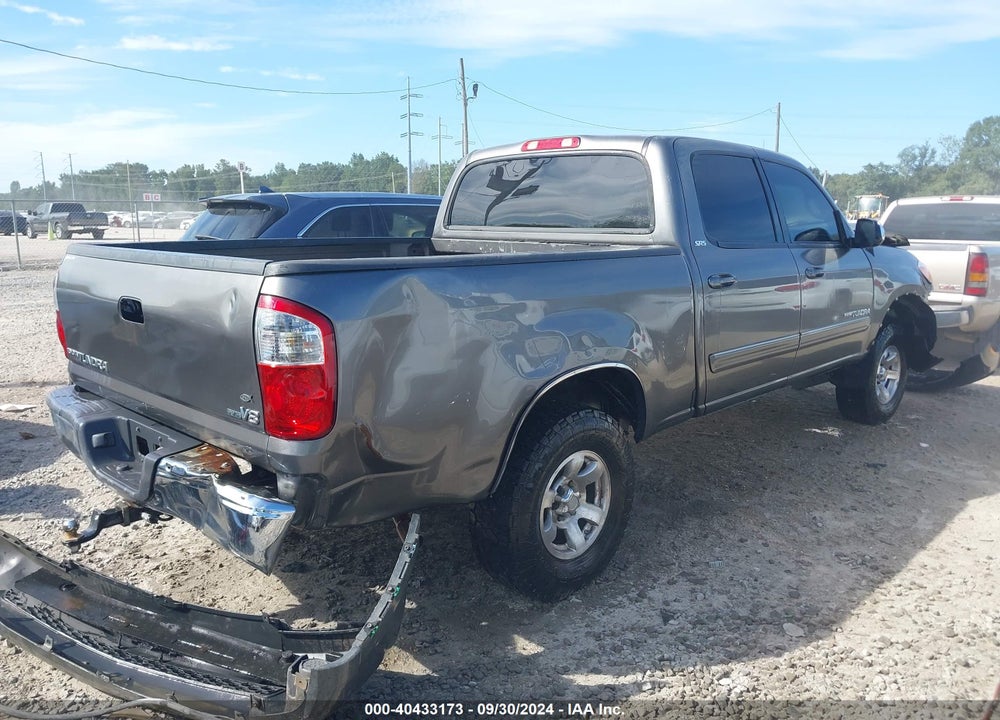 2006 TOYOTA TUNDRA SR5 V8 VIN: 5TBET34176S553499