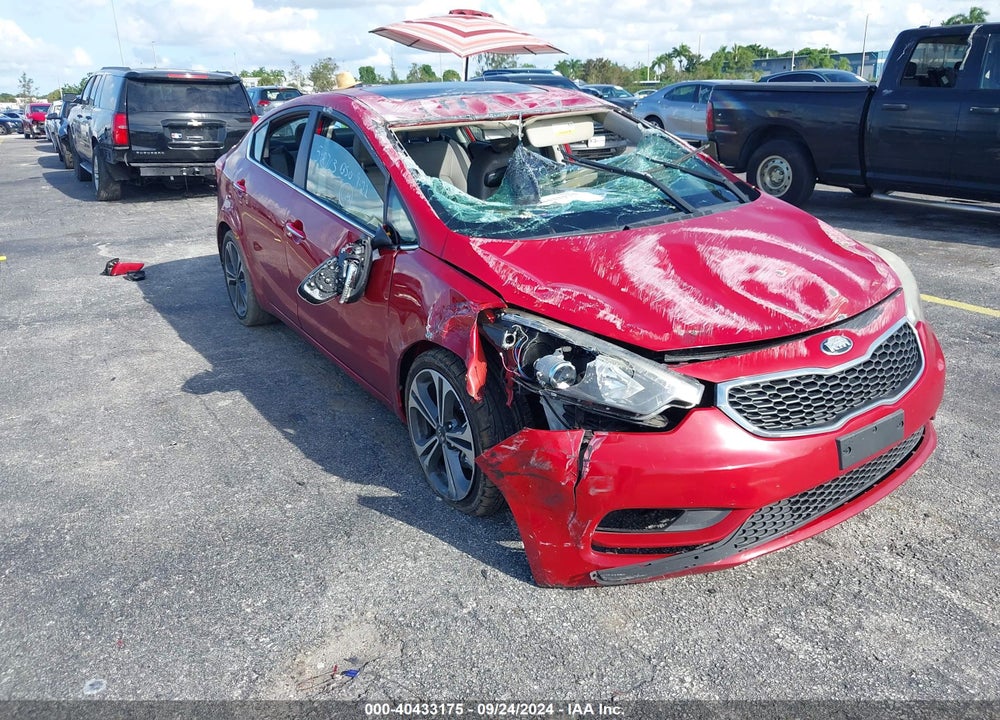 2016 KIA FORTE EX VIN: KNAFZ4A89G5548763