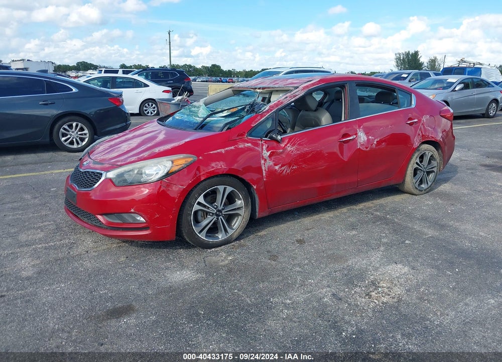 2016 KIA FORTE EX VIN: KNAFZ4A89G5548763