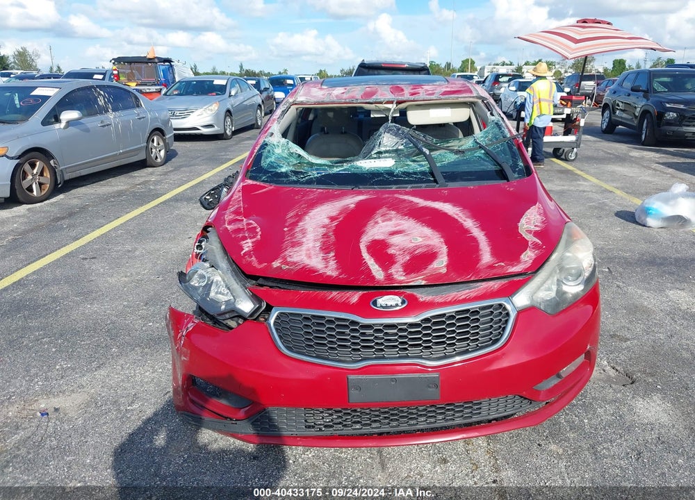 2016 KIA FORTE EX VIN: KNAFZ4A89G5548763