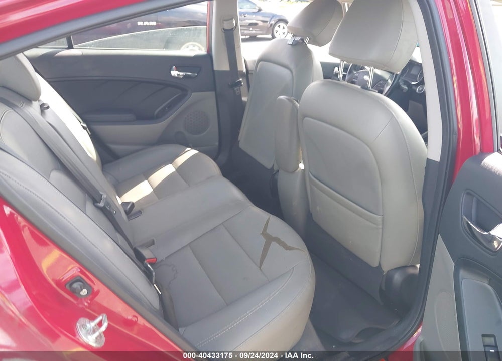 2016 KIA FORTE EX VIN: KNAFZ4A89G5548763